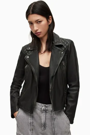 AllSaints Womens AllSaints Cargo Biker Jacket