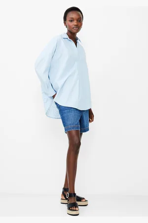 French Connection Womens Appelona Broderie Anglaise Shirt