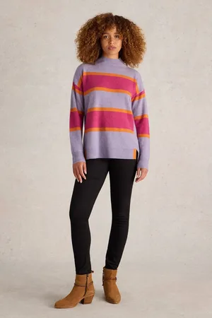 White Stuff Womens Holly High Cash Jumper