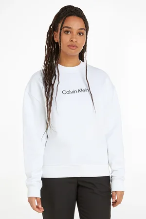 Calvin Klein Girls Hero Logo 100% Cotton Sweatshirt