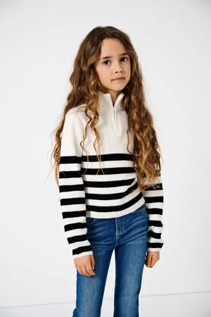 ONLY Girls Quarter Zip Cosy Jumper