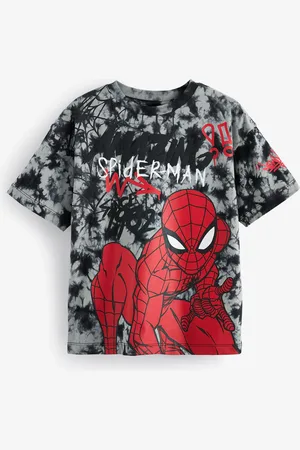 SPIDERMAN Boys 100% Cotton Licensed T-Shirt (3-16yrs)