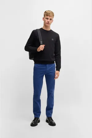 HUGO BOSS Mens Slim Chino Trousers