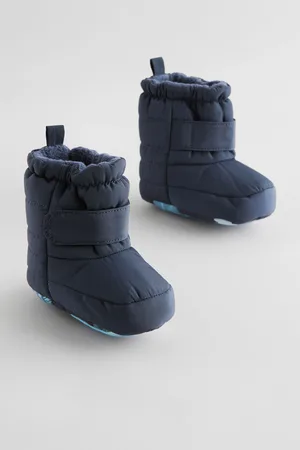 Next Navy Blue Thinsulate Lined Baby Snow Boots (0-24mths) 1.5