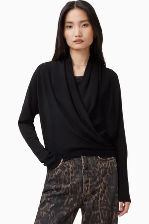 AllSaints AllSaints Black Wasson Pirate Cardigan M
