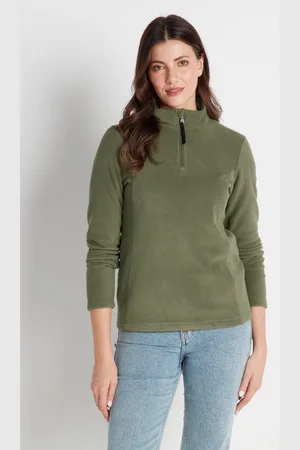 Tog 24 Womens Revive Fleece Zip Neck Jumper