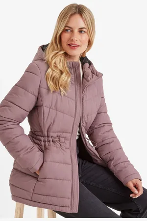 Tog 24 Pink Womens Anthorn Padded Hooded Parka AU 18