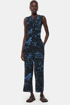Whistles Womens Smudged Spot Drew Jumpsuit
