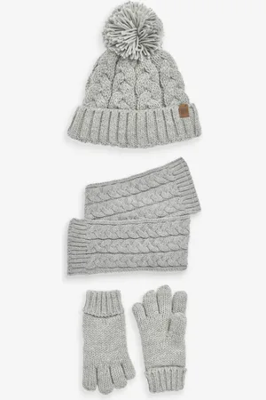 Next Boys Knitted Hat, Gloves and Scarf 3 Piece Set (3-16yrs)
