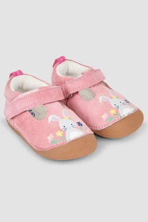 JoJo Maman Bébé Girls Bunny Pre-Walker Shoes