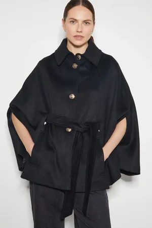 Monsoon Womens Cecily Military Cape Coat