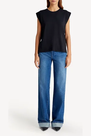 Paige Womens Sasha Wide Cuff Jeans