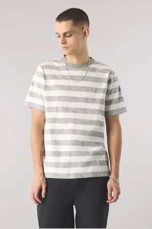 Pretty Green Eclipse Paisley Stripe T-Shirt XXL