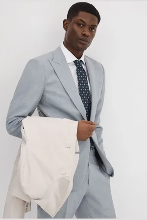 Reiss Mens Soft Dandy Slim Fit Wool Single Breasted Blazer