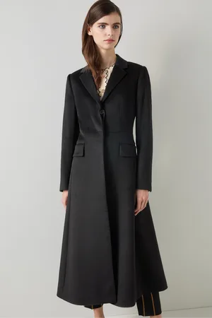 LK Bennett Womens Christie Belted Wool Coat