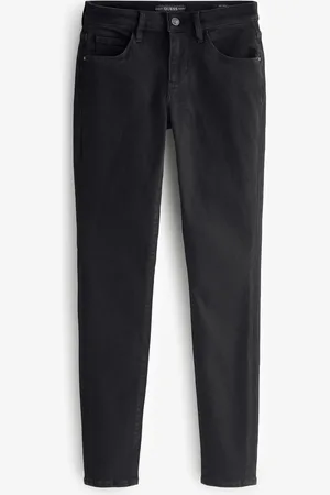 Guess Annette Mid Rise Skinny Fit Black Jeans 26W x 31R (UK 26 R)