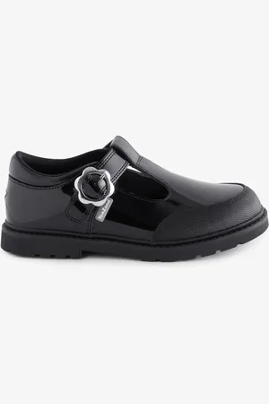 Toezone Girls Clover Girls Patent T-Bar School Shoes: Comfort, durability