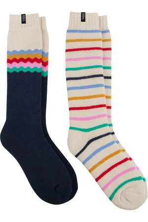 Totes Womens Ladies Thermal Welly/Boot Socks 2 Pair Pack