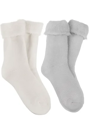 Totes Womens Ladies Brushed Thermal Bed Socks 2 Pack