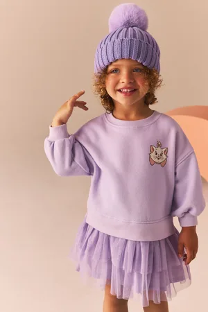 Disney Girls Marie Sweat Mesh Dress (3mths-7yrs)