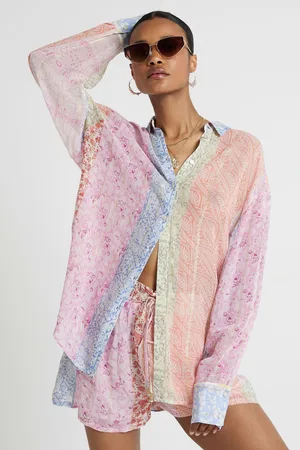 River Island Womens Floral Print Pull On Shorts