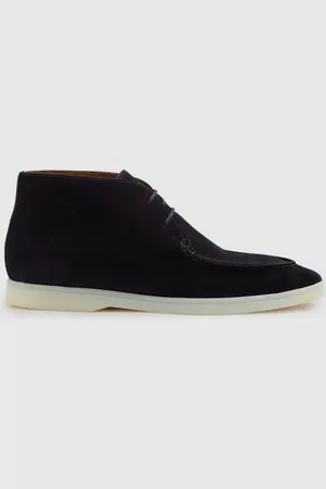 Reiss Navy Loftus Suede Chukka Boots AU 7 (EU 41)