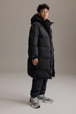 Next Boys Premium Waterproof Longline Padded Puffer Coat (3-16yrs)