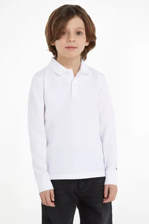 Tommy Hilfiger Boys Essential Long Sleeve Polo Shirt