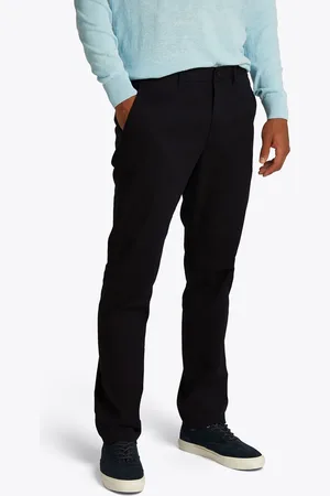 Tommy Hilfiger Black 100% Cotton 1985 Denton Straight Stretch Chino Trousers W36 L30