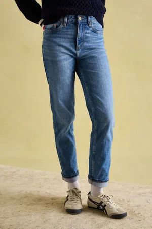 Joules Womens Mid Straight Fit Jeans