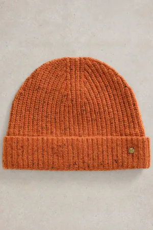 White Stuff Mens Albie Rib Knit Beanie