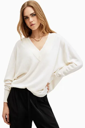 AllSaints Womens AllSaints Bern V-Neck Jumper