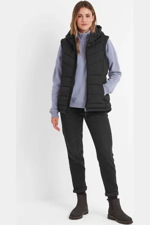 Tog 24 Black Calvo Womens Padded Gilet AU 16