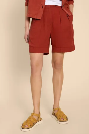 White Stuff Womens Una Shorts With Linen