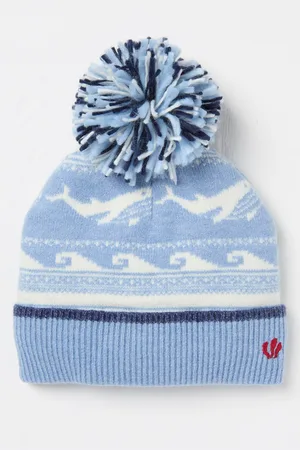 Fat Face Girls FatFace Shelter Wilson the Whale Hat