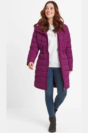 Tog 24 Purple Womens Orton Padded Parka AU 24