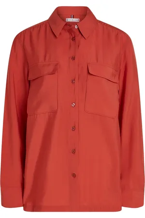 Tommy Hilfiger Womens Modal Fluid Relaxed Shirt