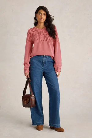 White Stuff Womens Mia Cable Jumper