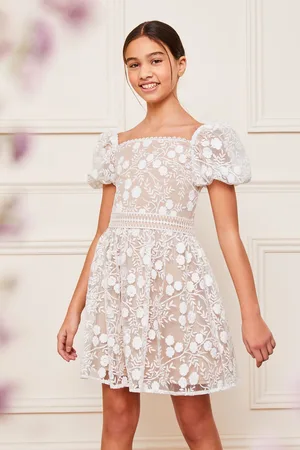 Lipsy London Girls Lace Occasion Dress (2-16yrs)