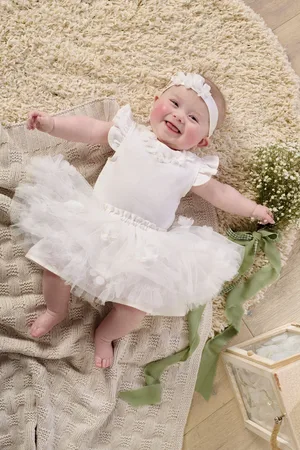 Mamas & Papas Girls 3D Flower Skirts