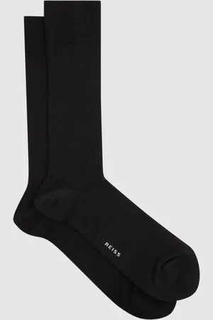 Reiss Mens Fela Ribbed Socks
