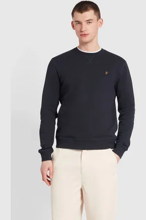 Farah Mens Tim New Crew Neck Sweatshirt