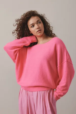 American Vintage Womens Relaxed Slouchy Knitted Jumper