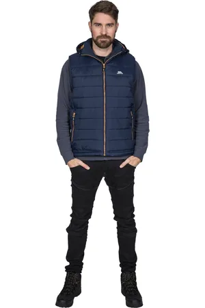 Trespass Male Blue Franklyn Padded Gilet S