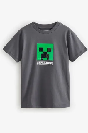 Minecraft Boys 100% Cotton Licensed T-Shirt (3-16yrs)