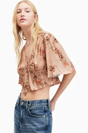 AllSaints Womens AllSaints Tian Oto Top