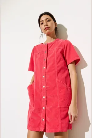 Oliver Bonas Corduroy Mini Dress AU 16
