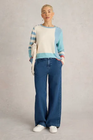 White Stuff Womens Emma Colourblock Jumper