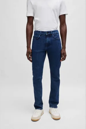 HUGO BOSS Mens Slim Fit Comfort Stretch Denim Jeans
