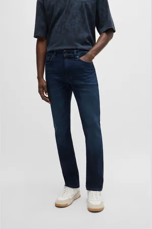 HUGO BOSS Mens Slim Fit Comfort Stretch Denim Jeans